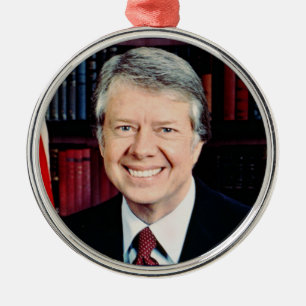 Jimmy Carter 39th US President Metal Tree Decoration