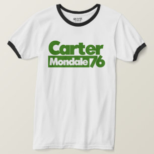 Jimmy Carter 76 Carter Mondale retro Politics T-Shirt