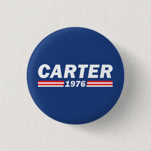Jimmy Carter, Carter 1976 3 Cm Round Badge