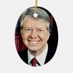 Jimmy Carter Ceramic Tree Decoration