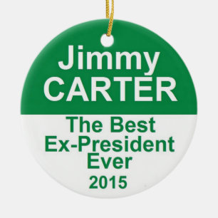 JIMMY CARTER CERAMIC TREE DECORATION