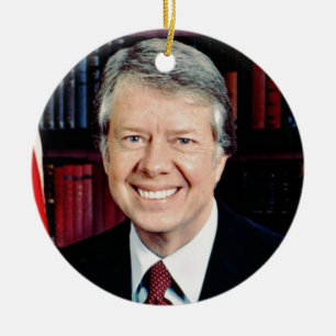 Jimmy Carter Ceramic Tree Decoration