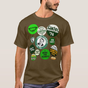 JIMMY CARTER for Vintage Presidential Campaign Slo T-Shirt