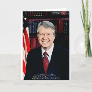 Jimmy Carter "Human Rights" Quote Gifts Tees Cards