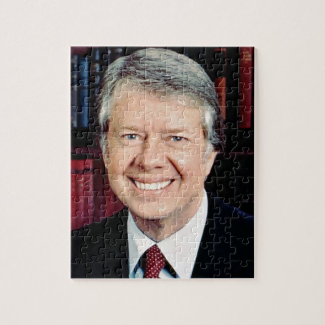 Jimmy Carter Jigsaw Puzzle (Vertical)