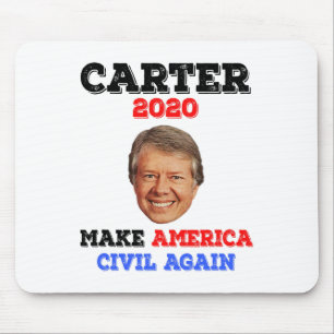 Jimmy Carter Make America Civil Again Democrat Gif Mouse Mat