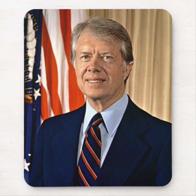 Jimmy Carter Mouse Mat (Front)