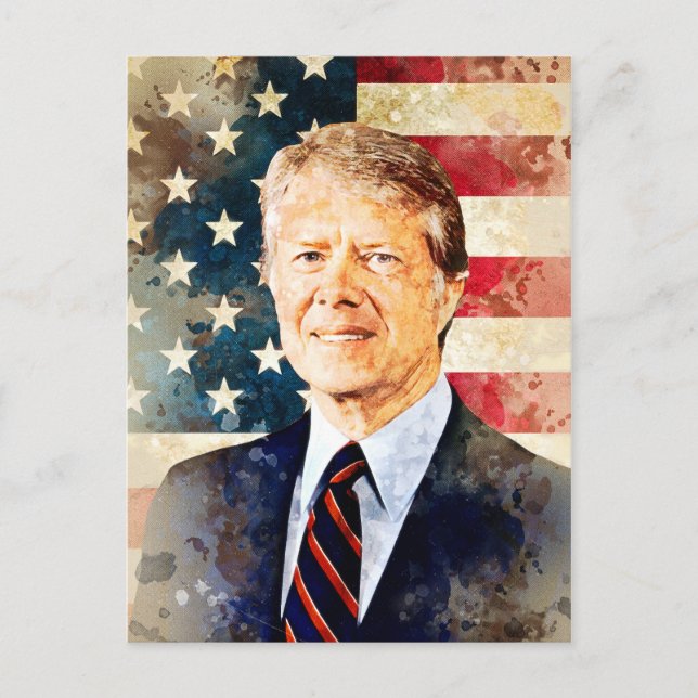 Jimmy Carter Postcard (Front)