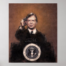 Jimmy Carter | The American President art Painting
