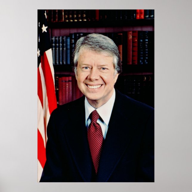 Jimmy Carter US President Poster (Front)