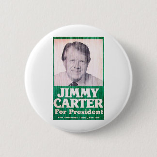 Jimmy Carter Vintage 6 Cm Round Badge