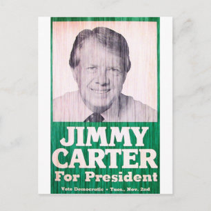 Jimmy Carter Vintage Postcard
