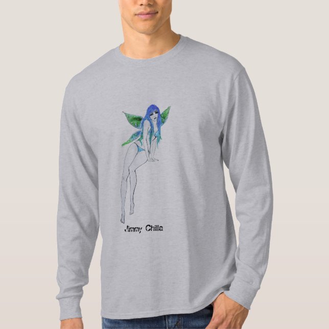 Jimmy Chilla Long Sleeve Fairy T-Shirt (Front)