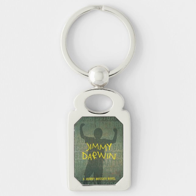 Jimmy Darwin Book Cover Key Ring (Front)