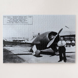 Jimmy Doolittle and the Gee Bee R-1 Jigsaw Puzzle