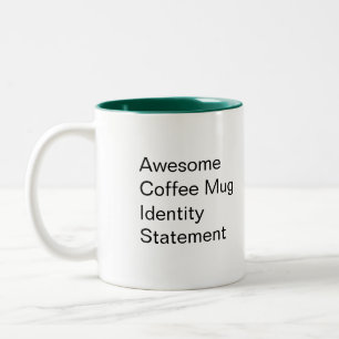 Jimmy Ether Identity Statement Mug