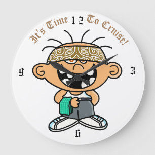 Jimmy Lowrider Clock