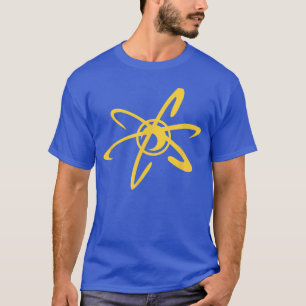 Jimmy Neutron Yellow Atom Cosplay Costume Cartoon T-Shirt