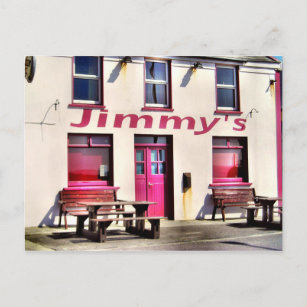 Jimmy’s Pub Irish Postcard
