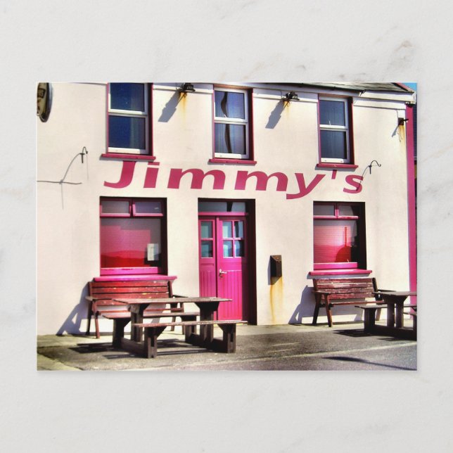 Jimmy’s Pub Irish Postcard (Front)