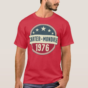 Jimmy ter Mondale 1976 Vintage Presidential Campai T-Shirt