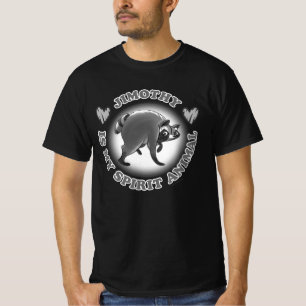 JIMOTHY IS MY SPIRIT ANIMAL - B&W T-Shirt