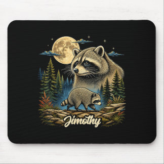 Jimothy Racoon Funny Jimothy From Seattle Meme Mouse Mat