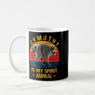 Jimothy Racoon Is My Spirit Animal Racoon Meme Coffee Mug