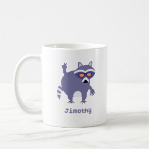 Jimothy The Legendary Racoon Coffee Mug