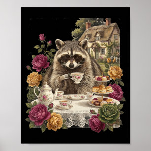 Jimothy The Racoon Design 34 Poster
