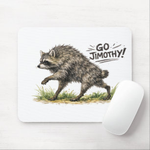 Jimothy the Racoon Mouse Mat