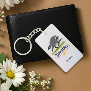 Jimothy Viral Racoon Funny Trash Panda Wildlife Key Ring