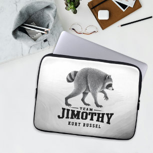 Jimothy Viral Racoon Funny Trash Panda Wildlife Laptop Sleeve