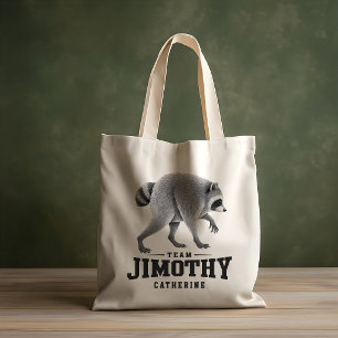 Jimothy Viral Racoon Funny Trash Panda Wildlife Tote Bag