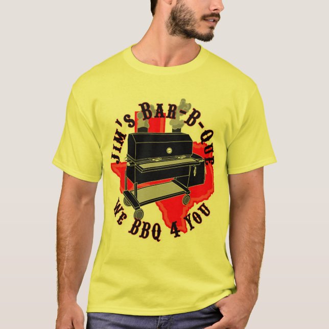 Jim's Bar-B-Que T-Shirt (Front)