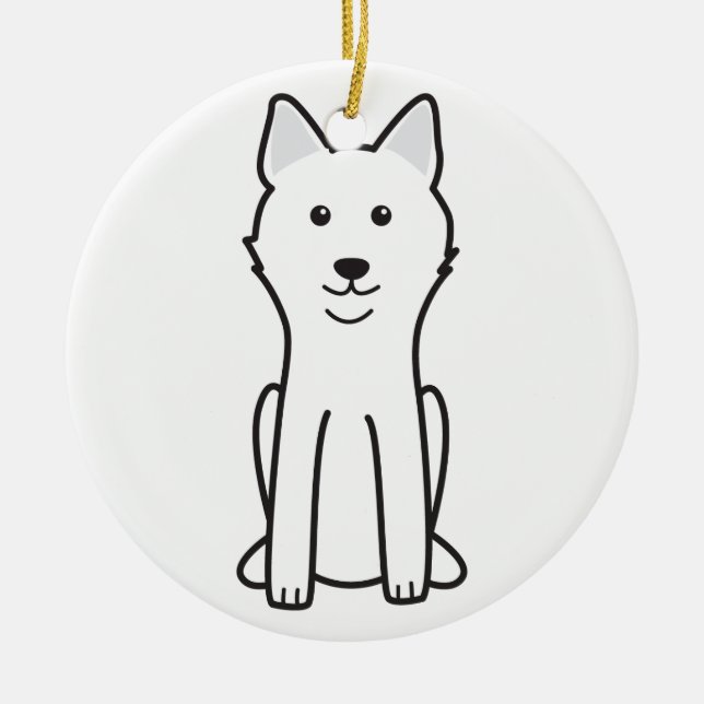 Jindo Ceramic Tree Decoration (Front)