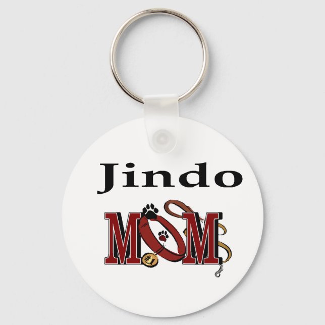 Jindo MOM Gifts Key Ring (Front)
