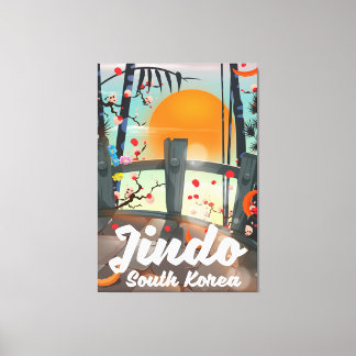 Jindo South korea Canvas Print