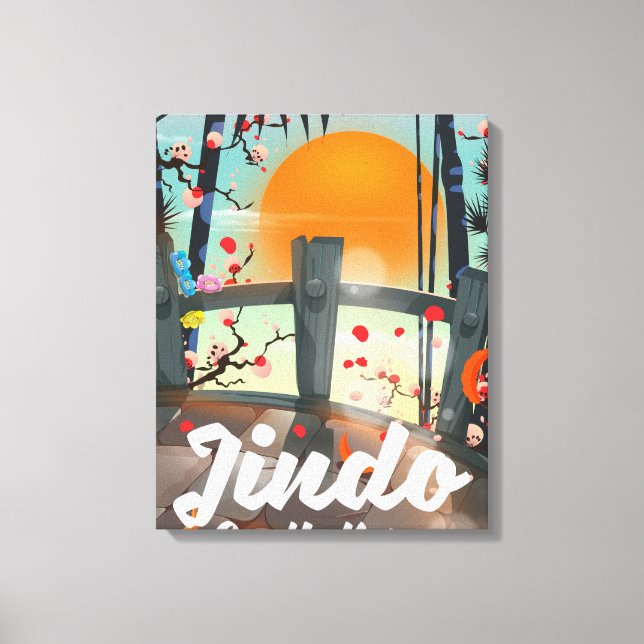 Jindo South korea Canvas Print (Front)