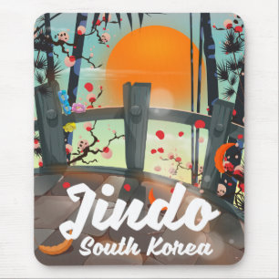 Jindo South korea Mouse Mat
