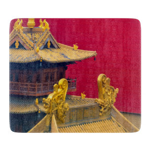 Jing'an Temple, Shanghai, China Cutting Board