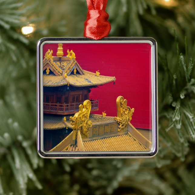 Jing'an Temple, Shanghai, China Metal Tree Decoration (Tree)