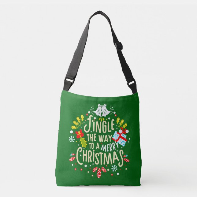 Jingle All the Way: A Magical Holiday Expedition Crossbody Bag (Front)