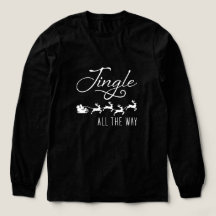 Jingle All The Way Holiday Christmas Black