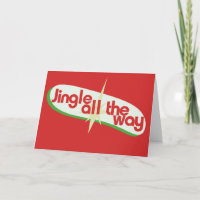Jingle all the way retro xmas