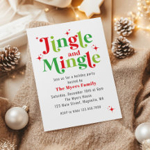Jingle and Mingle Christmas Party