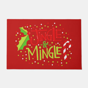 Jingle And Mingle Doormat