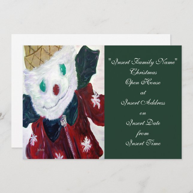 Jingle Bear Holiday Card (Front/Back)