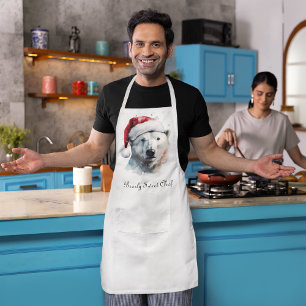Jingle Bear Joy, custom Apron