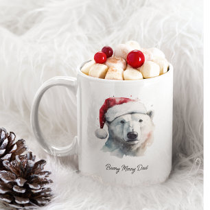 Jingle Bear Joy, custom Coffee Mug